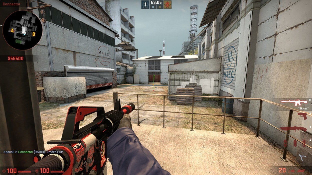 How to hold mid on de_cache
