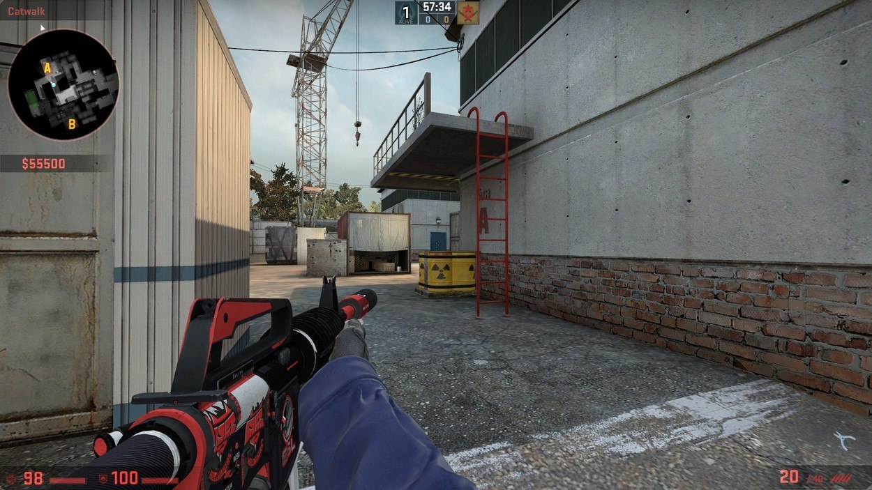 How to hold mid on de_cache
