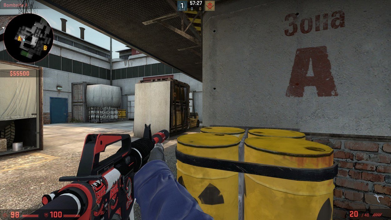 How to hold mid on de_cache