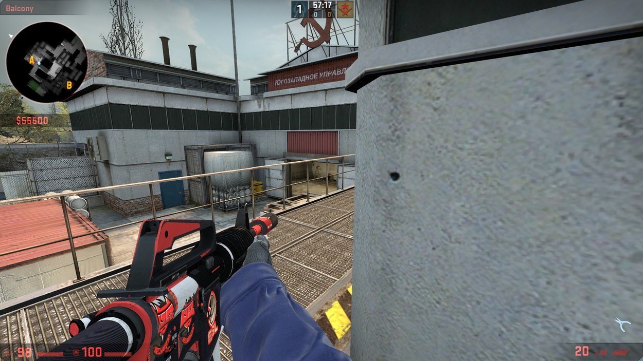 How to hold mid on de_cache