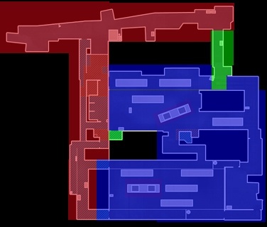 Default Strategies on T-Side: Ninjas in Pyjamas on de_train