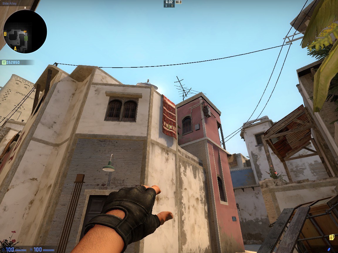 Smokes for Mid on de_mirage