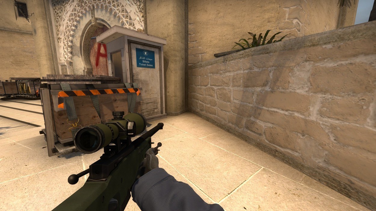 How to Deal with Default Mirage A-Site Smokes as a Counter-Terrorist