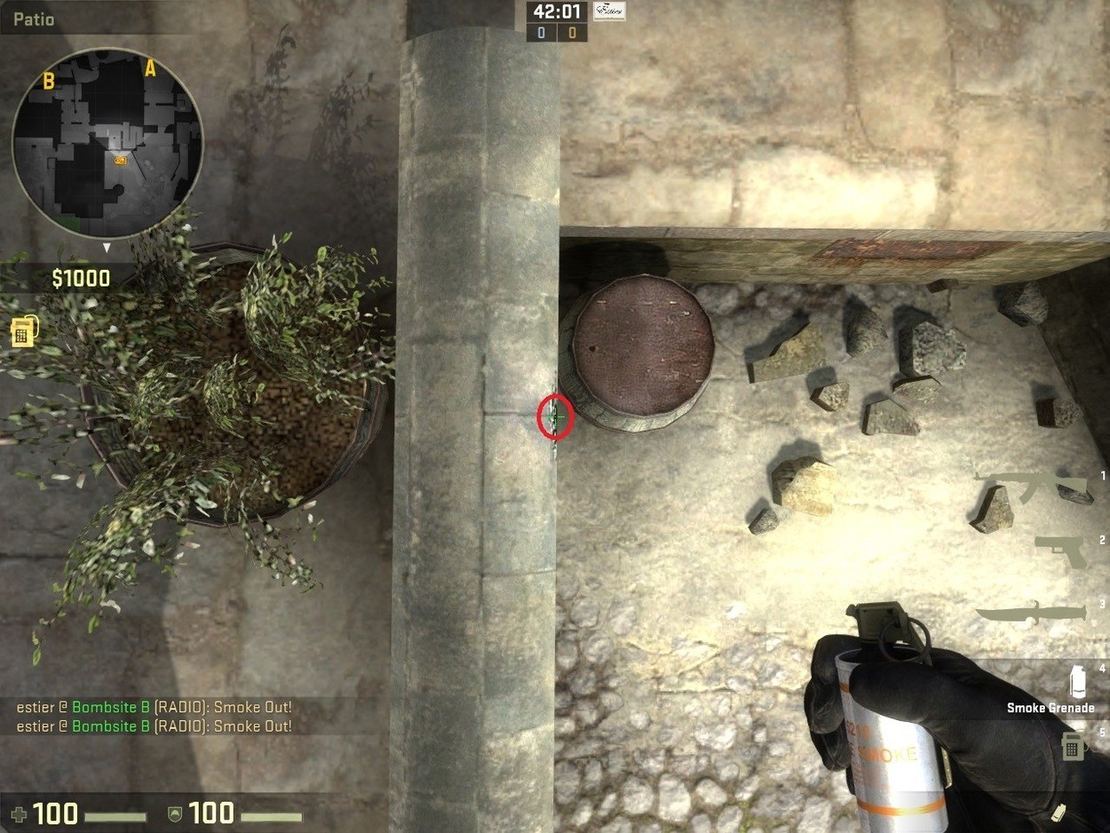 How to Execute the Wall of Smokes Strategy On Cobblestone B-Site
