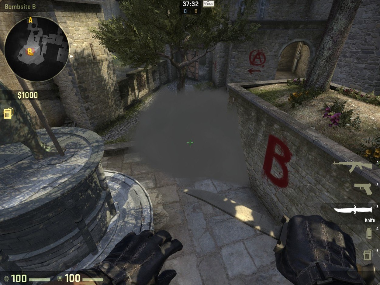 How to Execute the Wall of Smokes Strategy On Cobblestone B-Site