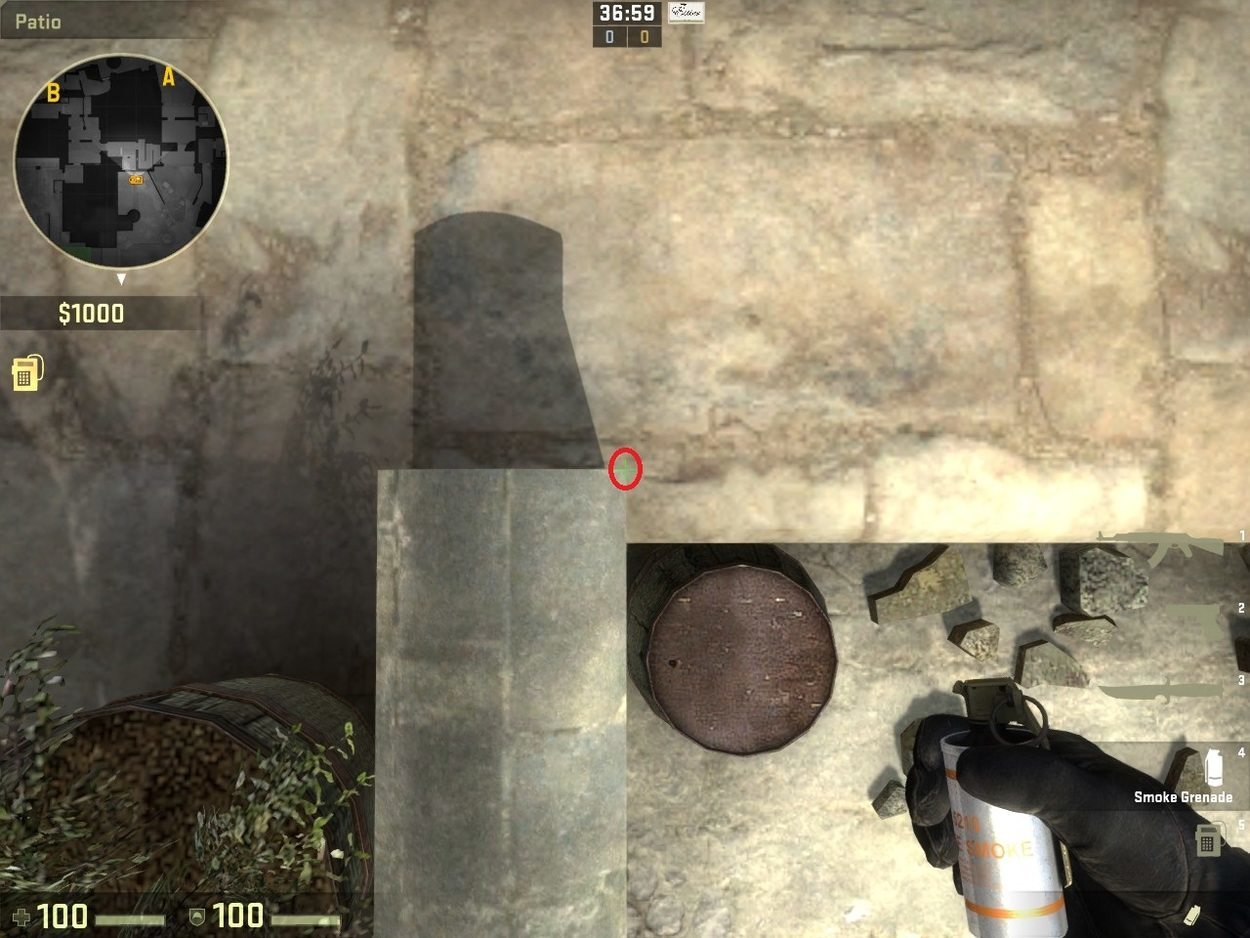 How to Execute the Wall of Smokes Strategy On Cobblestone B-Site