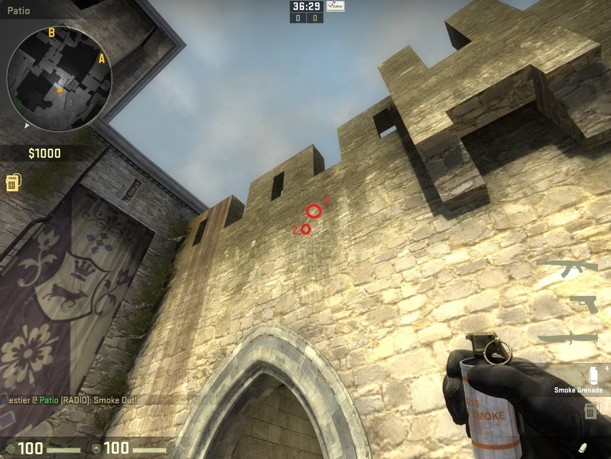 How to Execute the Wall of Smokes Strategy On Cobblestone B-Site