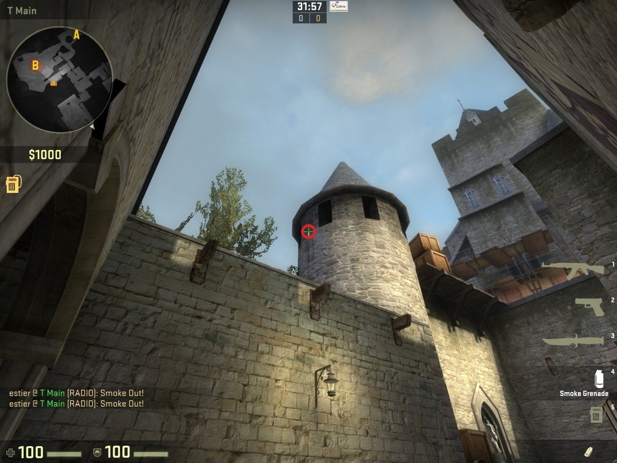 How to Execute the Wall of Smokes Strategy On Cobblestone B-Site