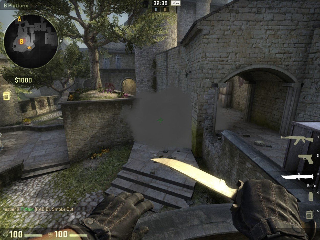 How to Execute the Wall of Smokes Strategy On Cobblestone B-Site