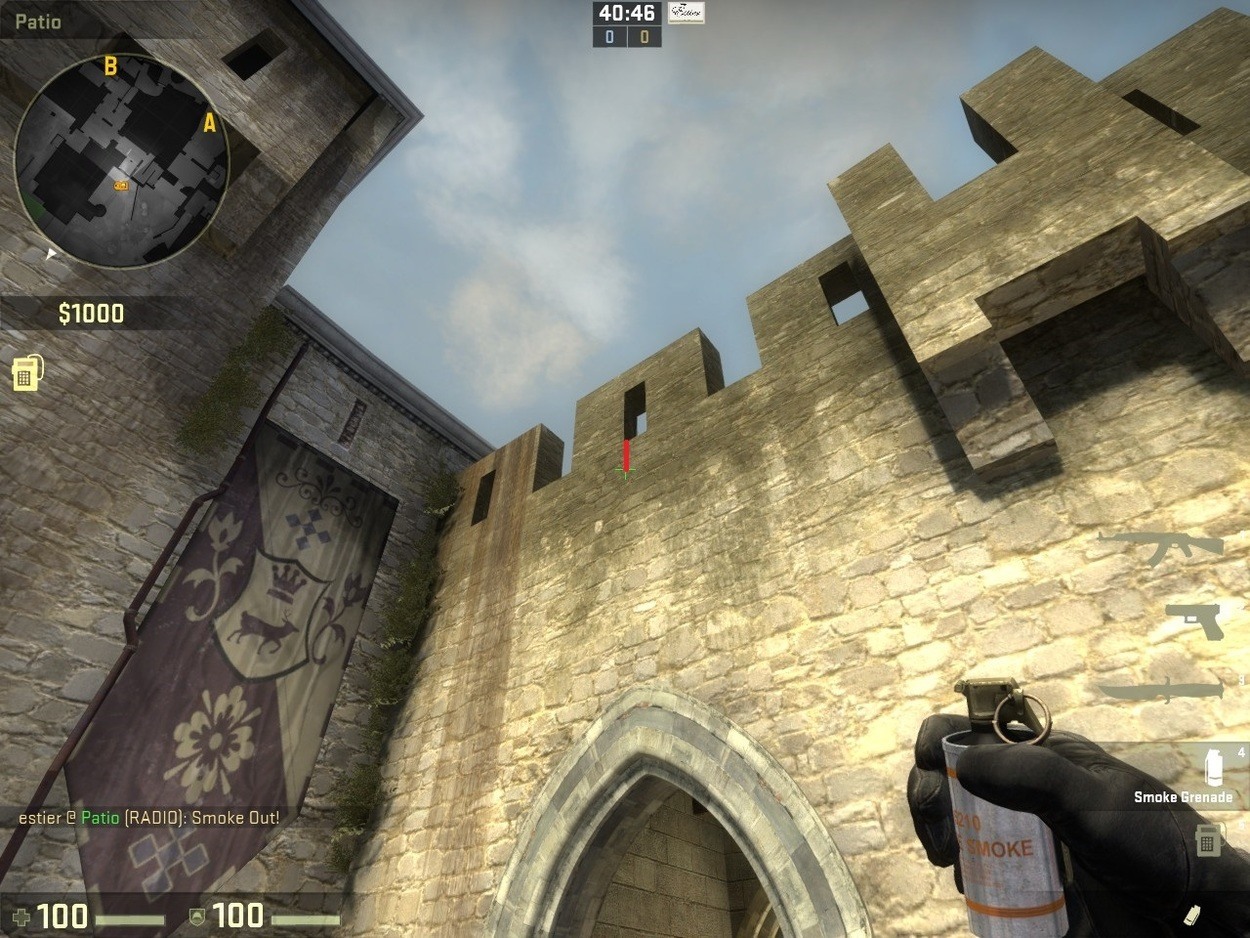 How to Execute the Wall of Smokes Strategy On Cobblestone B-Site