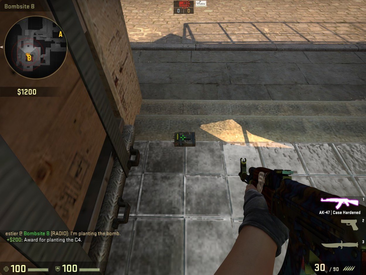 Preventing a Defuse With Wallbanging