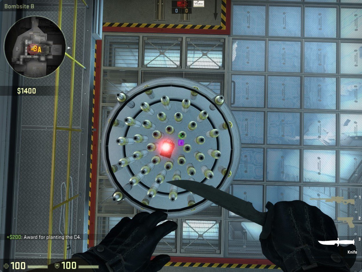 Preventing a Defuse With Wallbanging