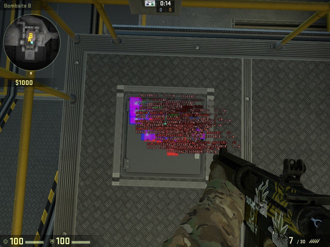 Banging Like 1.6: Unique Wallbang Spots on de_Nuke