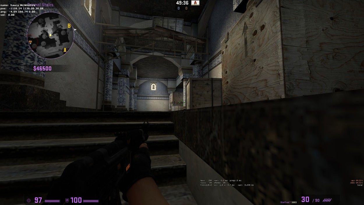 Dust II: Mid to B Strategy
