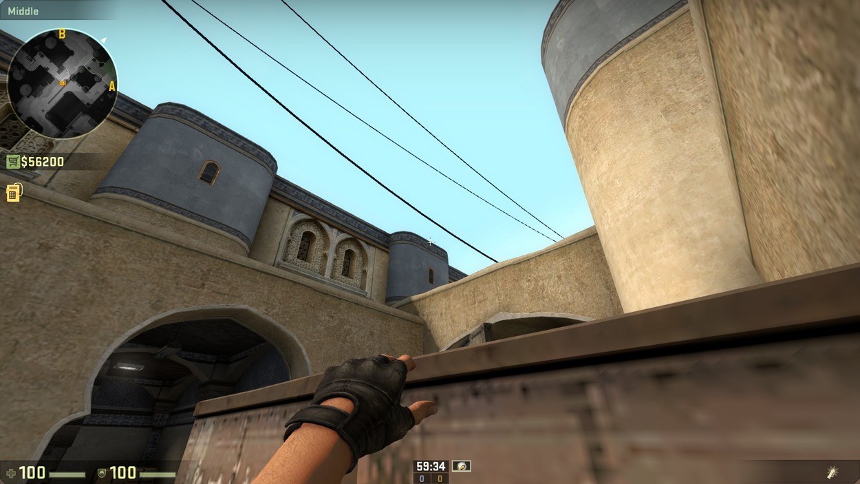 T-Side Guides: Dust II Mid Control and B Split