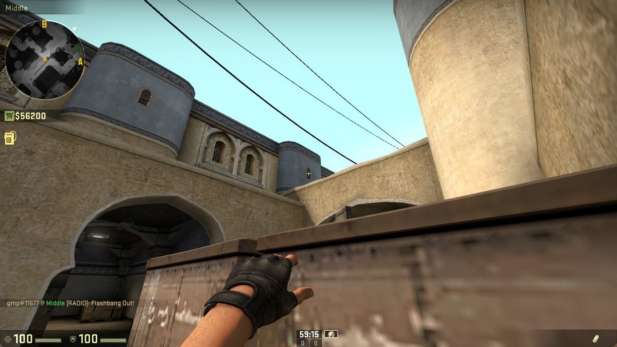 T-Side Guides: Dust II Mid Control and B Split