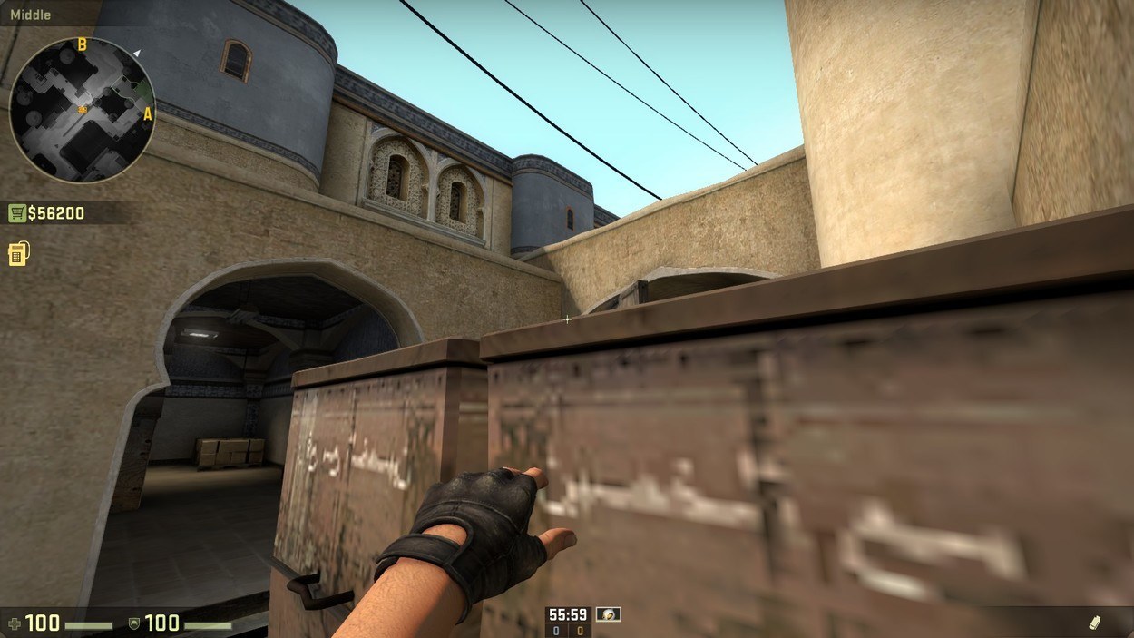 T-Side Guides: Dust II Mid Control and B Split