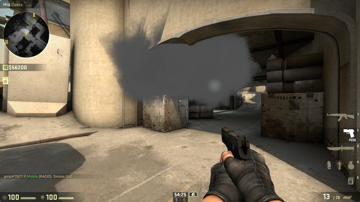 T-Side Guides: Dust II Mid Control and B Split