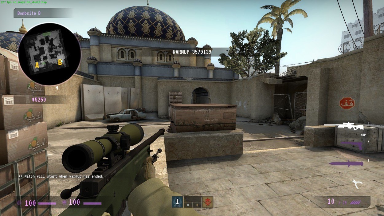 Sharpshooter: Places to AWP as a CT on Dust II