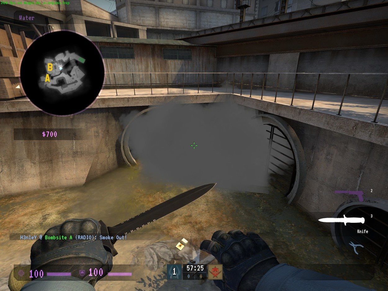 I Can't See: Places to Smoke on de_overpass