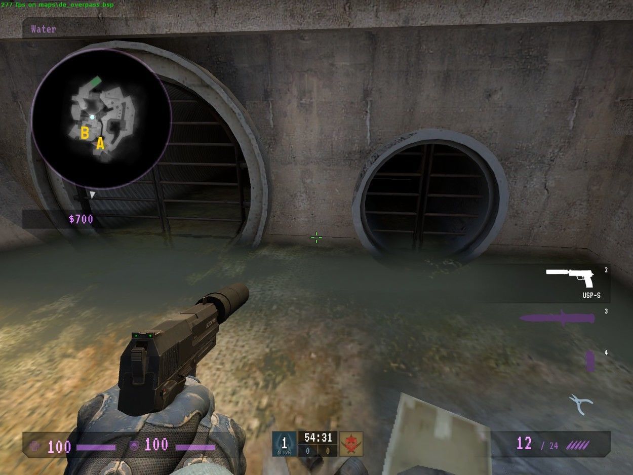 I Can't See: Places to Smoke on de_overpass