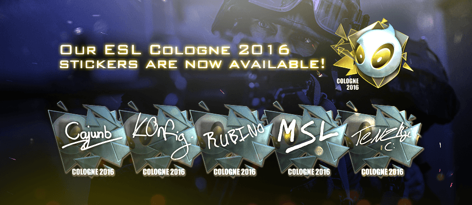 Get Your Team Dignitas ESL Cologne stickers!