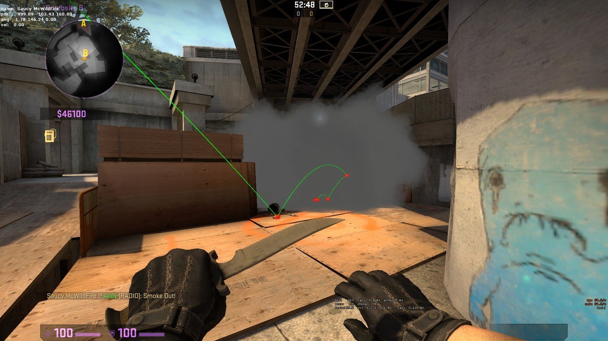 Terrorist Side Basics for de_Overpass