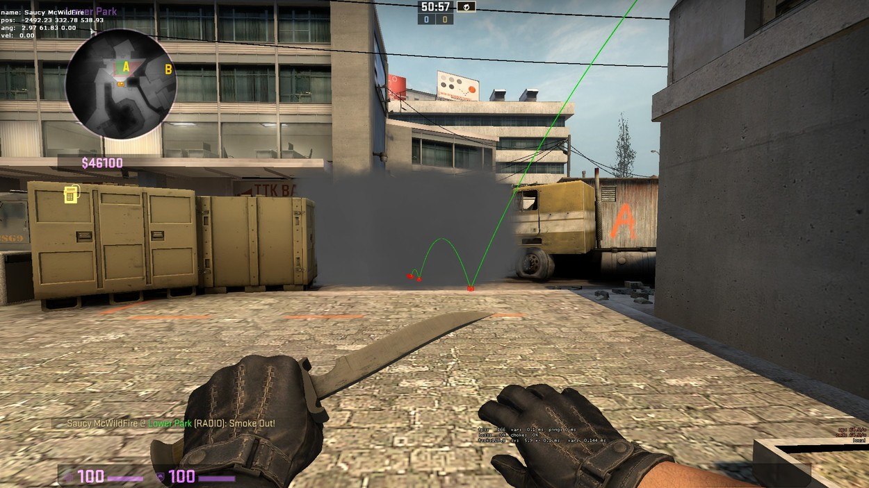 Terrorist Side Basics for de_Overpass