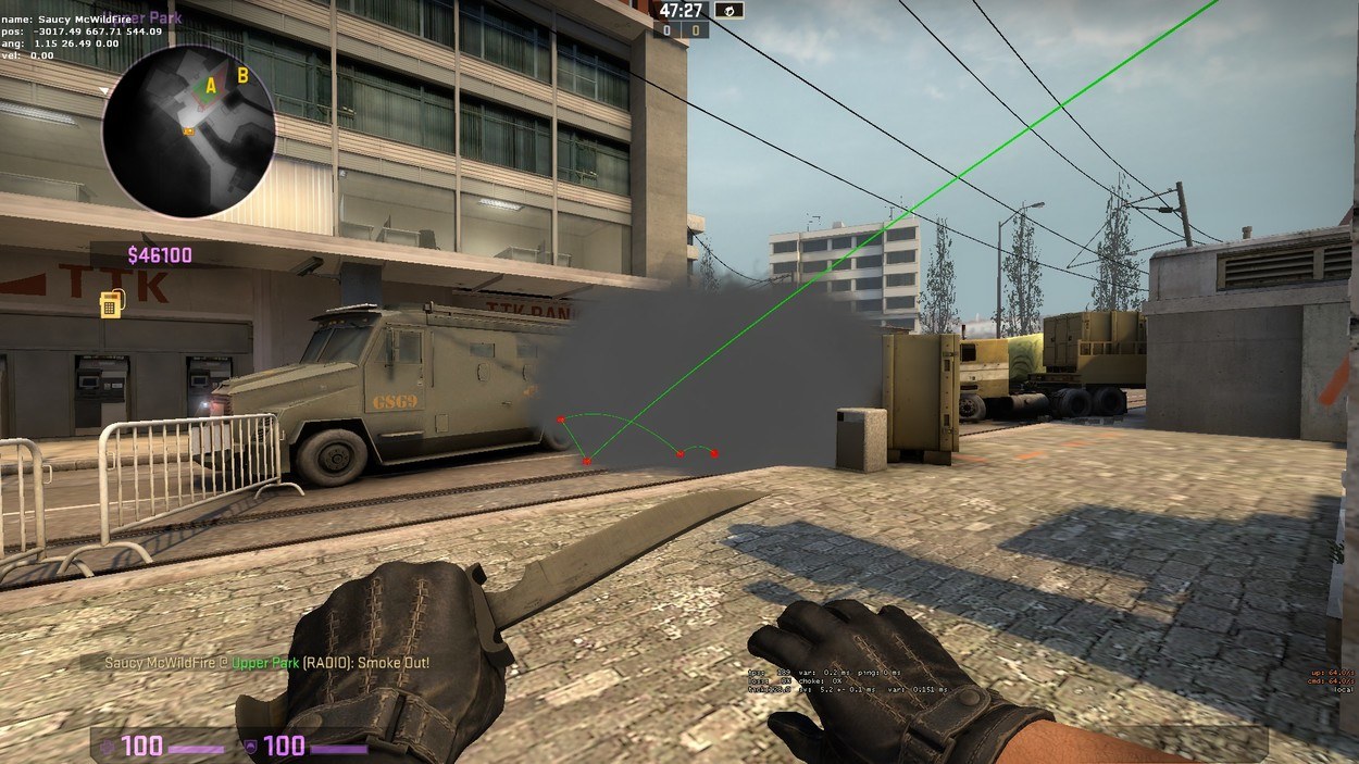 Terrorist Side Basics for de_Overpass