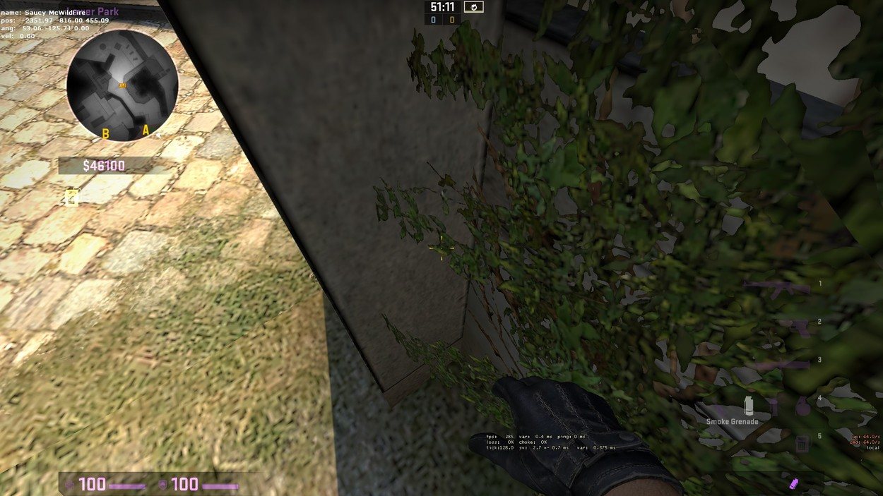 Terrorist Side Basics for de_Overpass