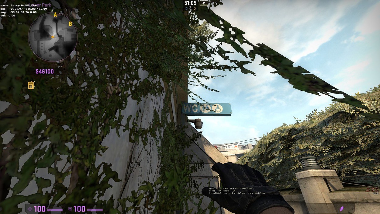 Terrorist Side Basics for de_Overpass