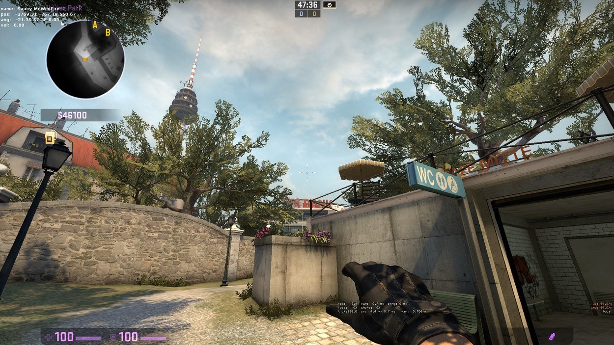 Terrorist Side Basics for de_Overpass