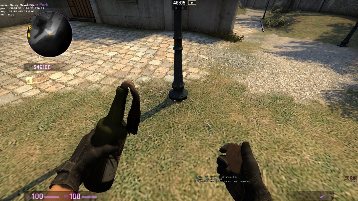 Terrorist Side Basics for de_Overpass