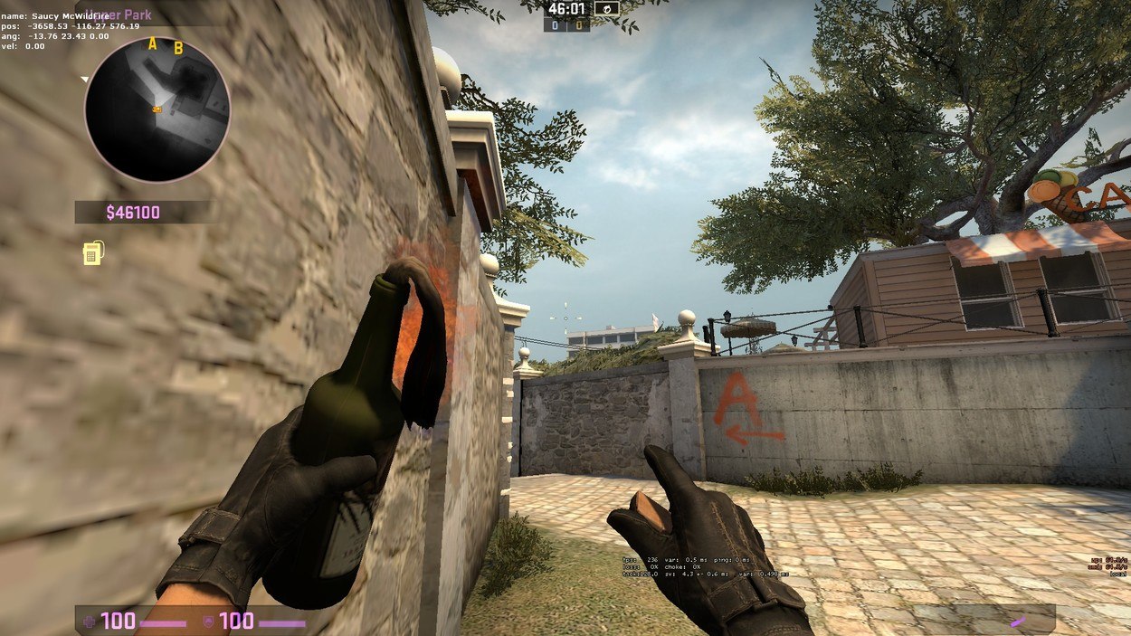 Terrorist Side Basics for de_Overpass