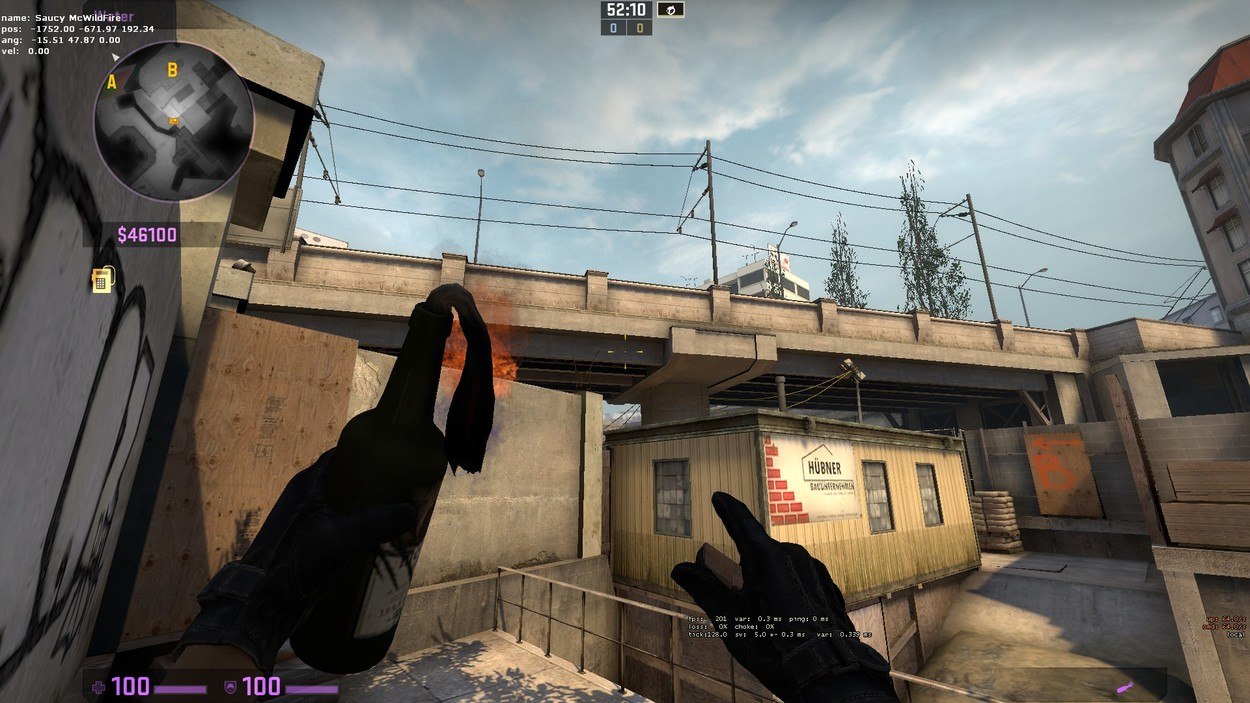 Terrorist Side Basics for de_Overpass