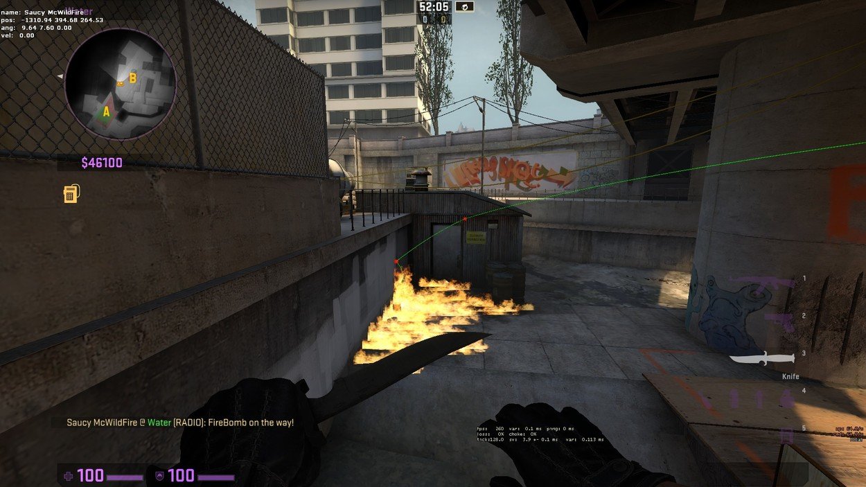 Terrorist Side Basics for de_Overpass