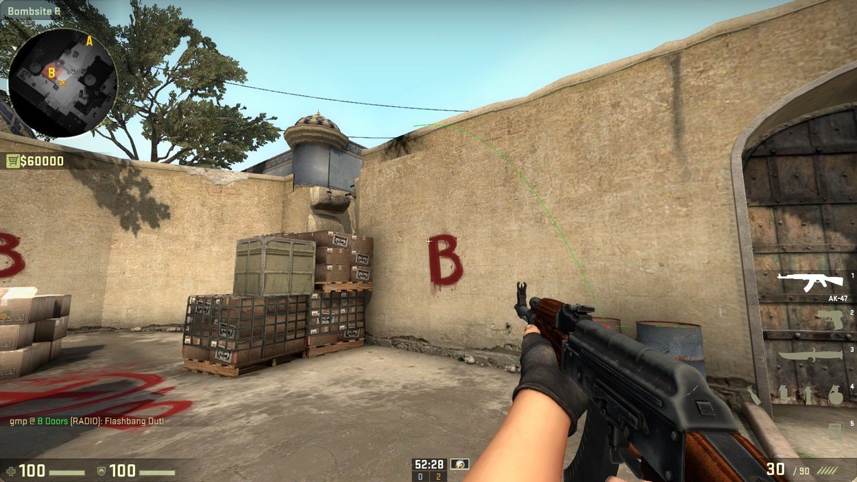 5 Important Popflashes for Dust II