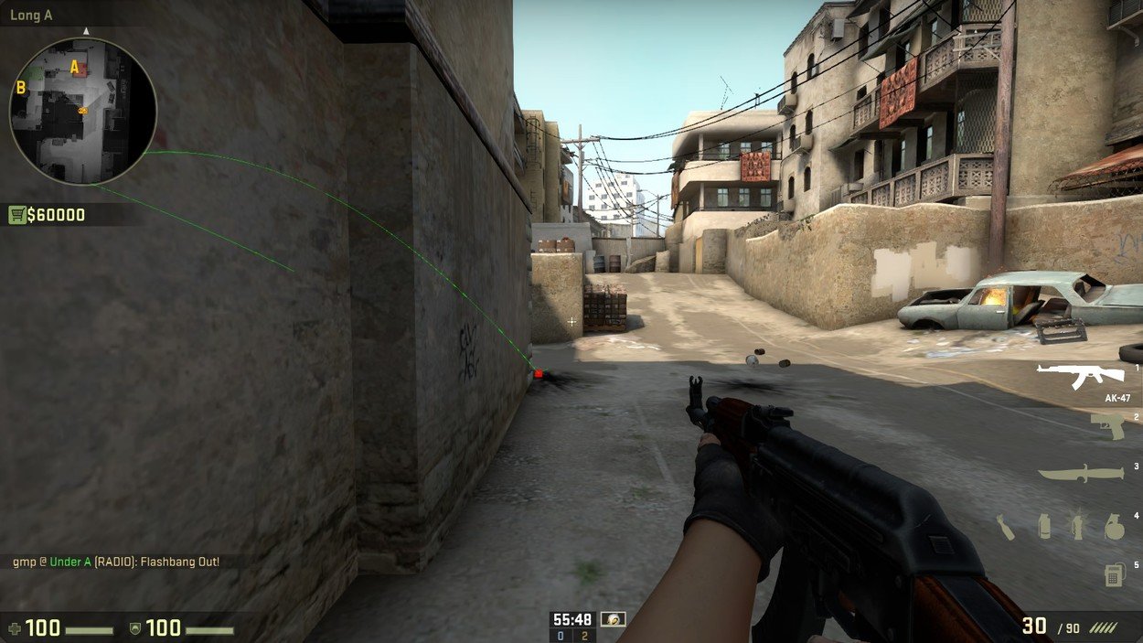 5 Important Popflashes for Dust II