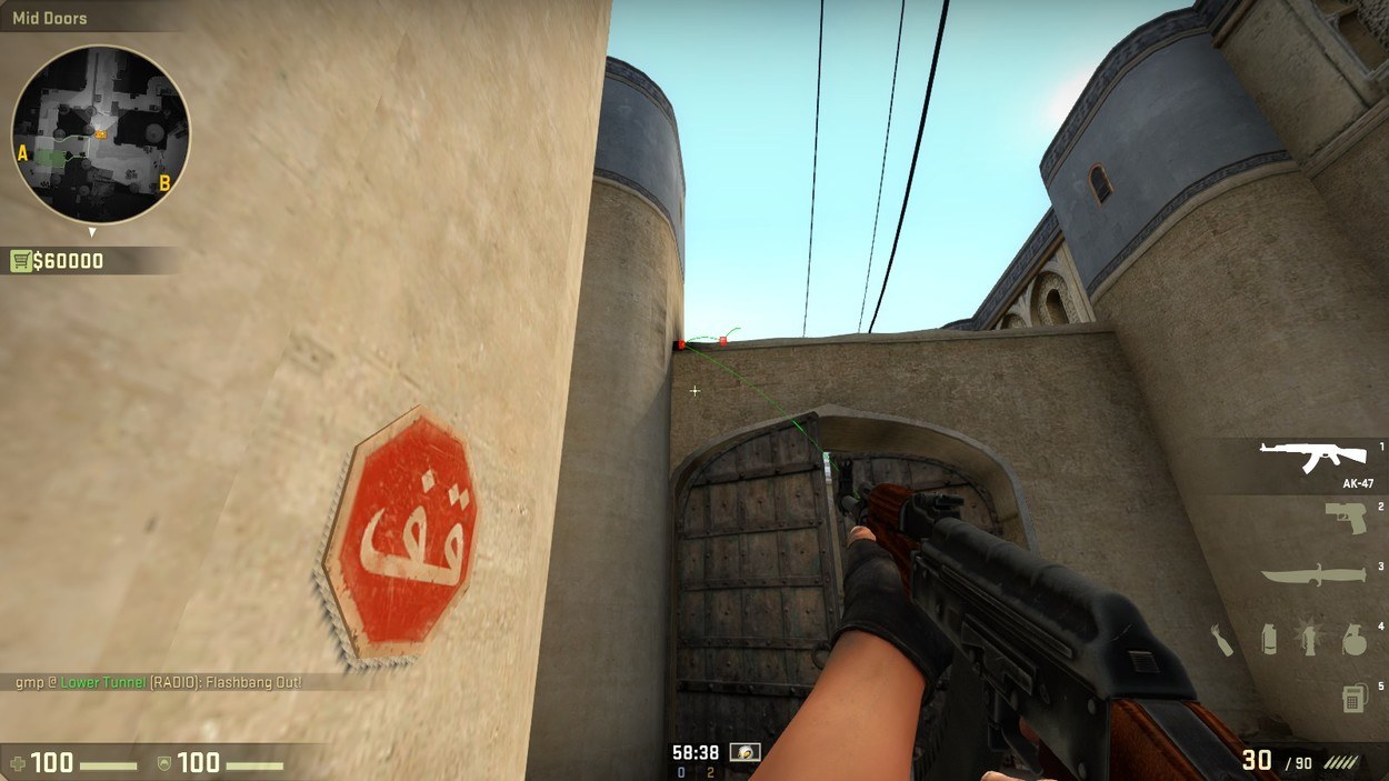 5 Important Popflashes for Dust II