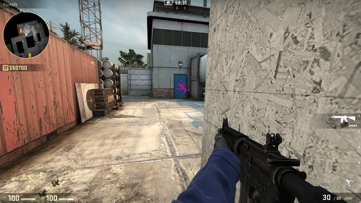 Wallbangs for CT Side Cache