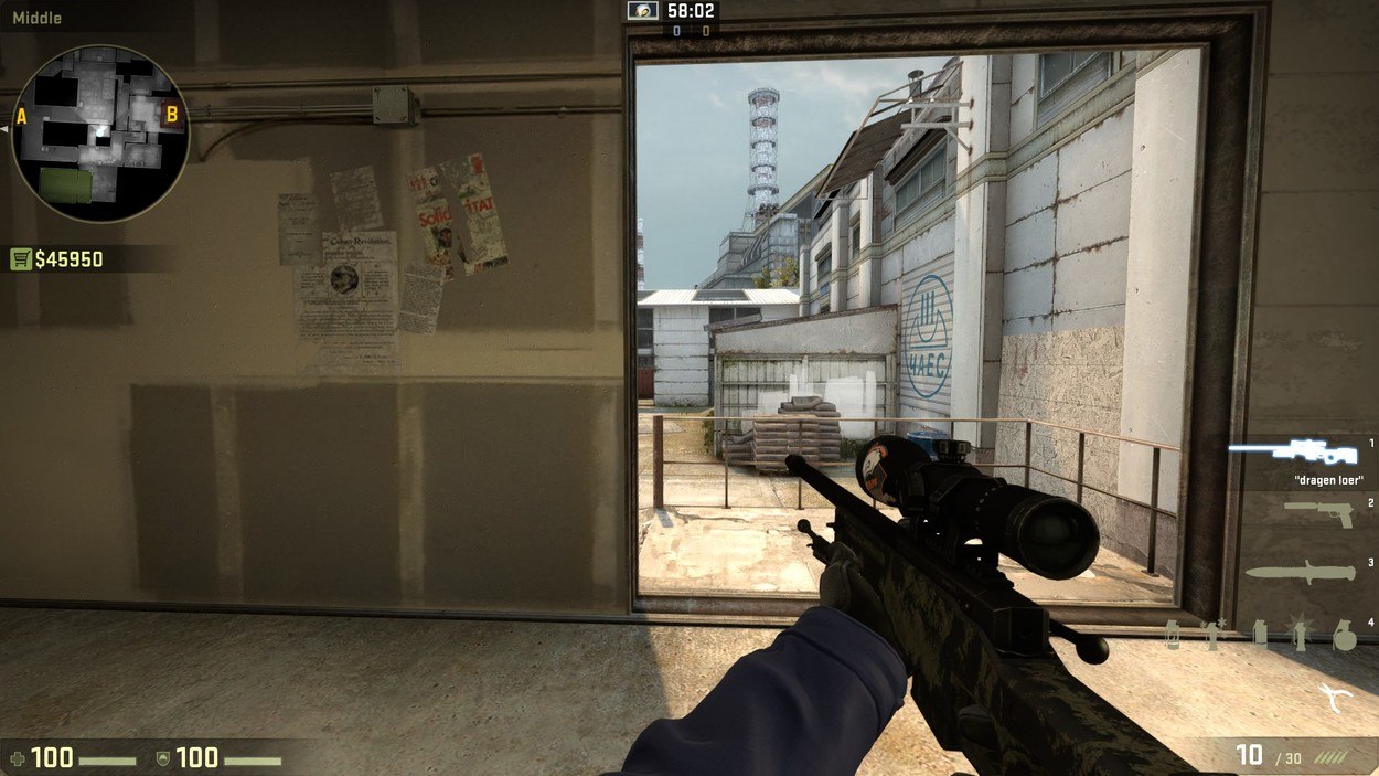 Wallbangs for CT Side Cache