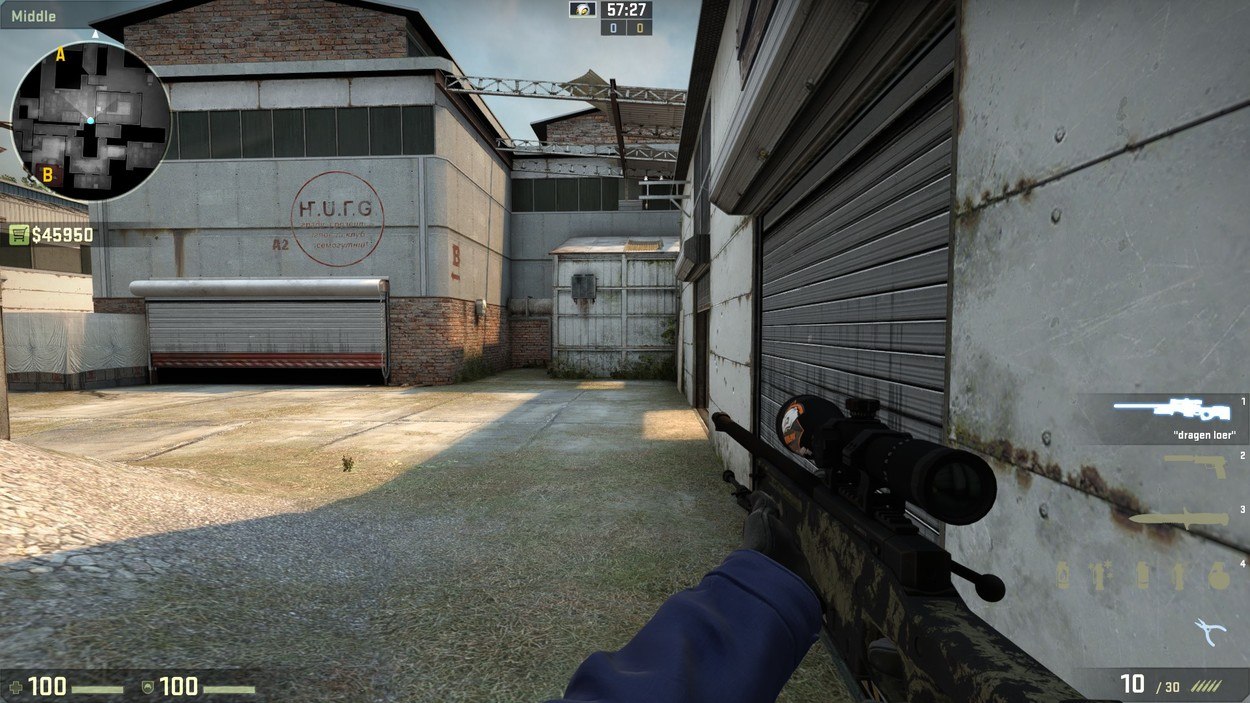 Wallbangs for CT Side Cache