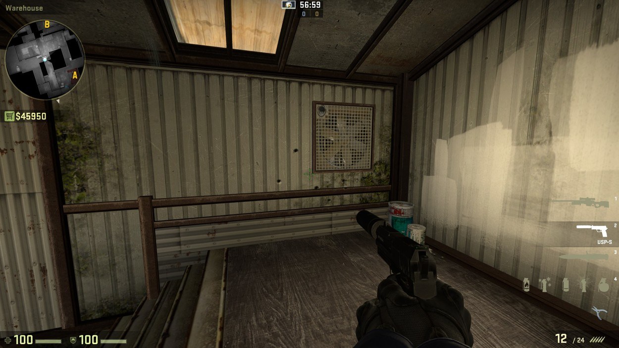 Wallbangs for CT Side Cache