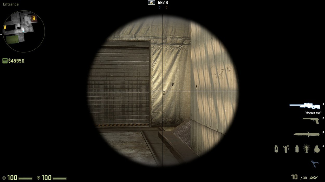 Wallbangs for CT Side Cache