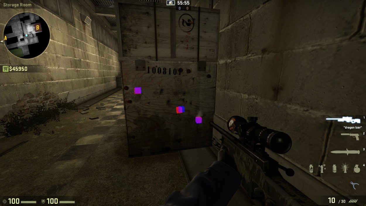 Wallbangs for CT Side Cache