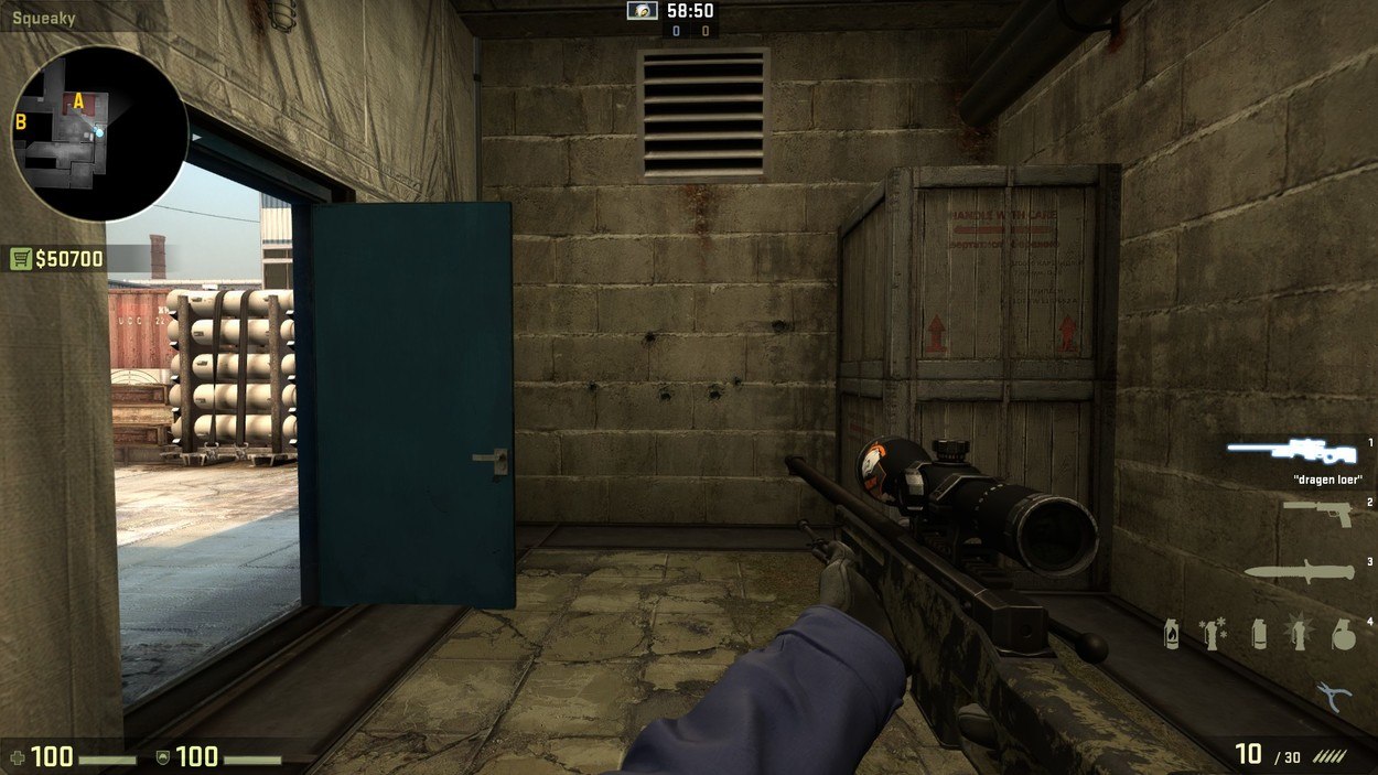 Wallbangs for CT Side Cache