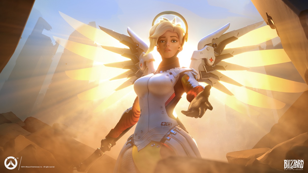 Overwatch's Mercy: Positioning/Evasion Notes and Tips