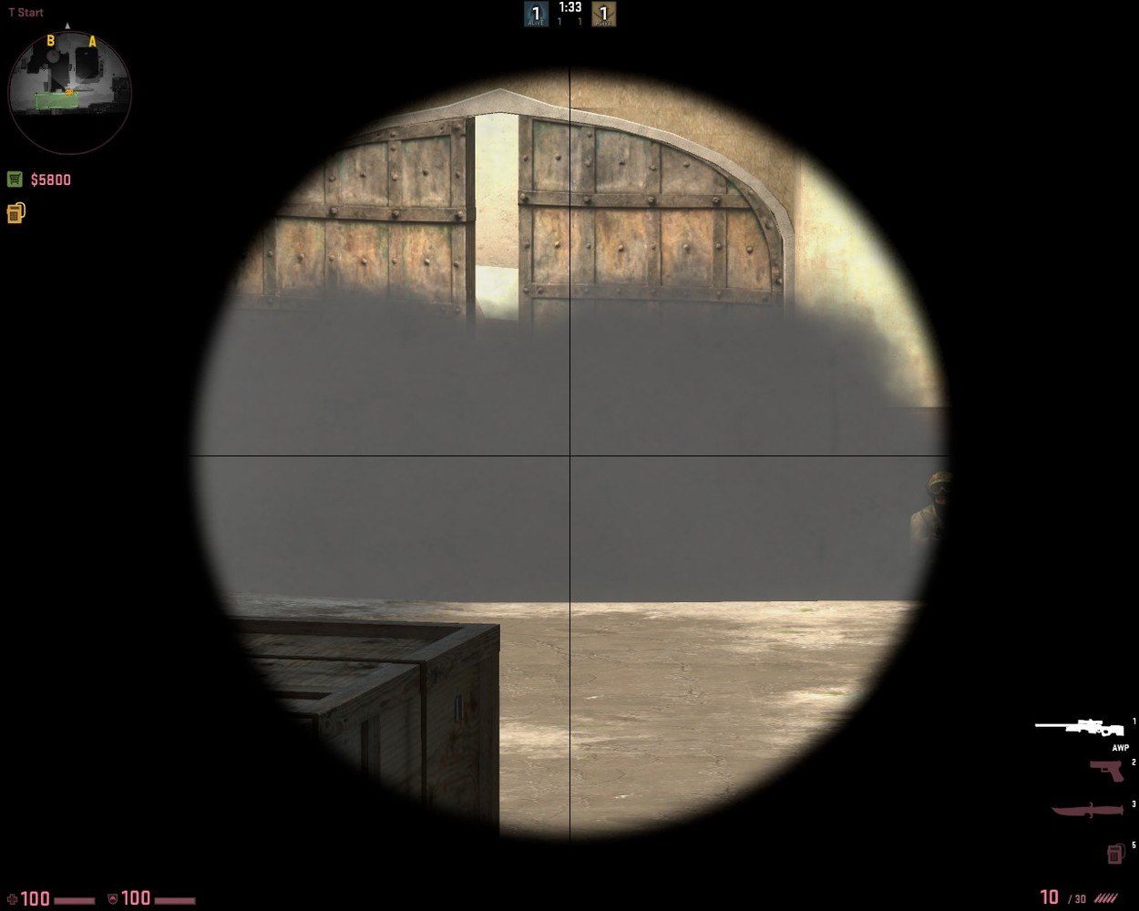 Unexpected Aggression: Pushing Middle on de_dust2 as a CT