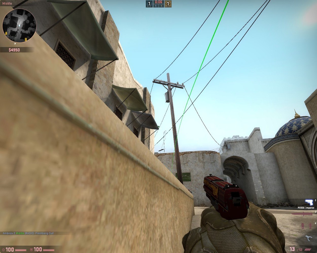 Unexpected Aggression: Pushing Middle on de_dust2 as a CT