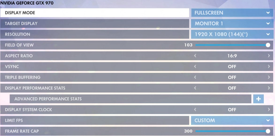 Overwatch: Optimizing Your Settings